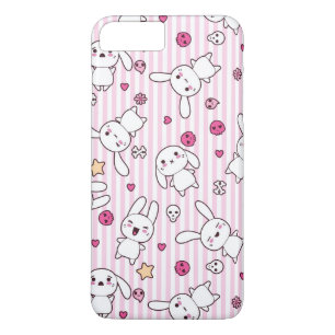 kawaii strepenpatroon Case-Mate iPhone case