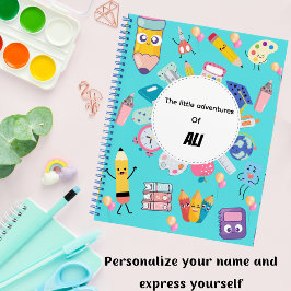 Kawaii Studiewervel Notitieboek voor Kinderen