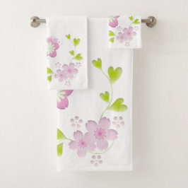 Kawaii Style Sakura Cherry Tree Blossom Bad Handdoek