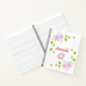 Kawaii Style Sakura Cherry Tree Blossom Notitieboek (Binnen)