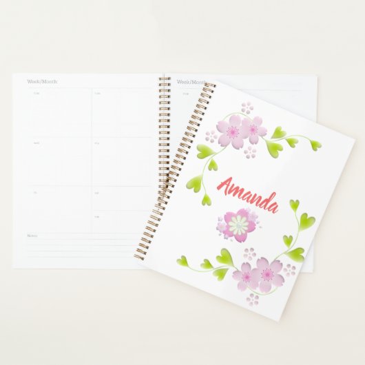 Kawaii Style Sakura Cherry Tree Blossom Planner (Display)