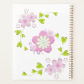Kawaii Style Sakura Cherry Tree Blossom Planner (Achterkant)