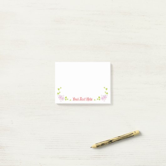 Kawaii Style Sakura Cherry Tree Blossom Post-it® Notes (Op bureau)