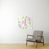 Kawaii Style Sakura Cherry Tree Blossom Wandkleed (In Situ (horizontaal))