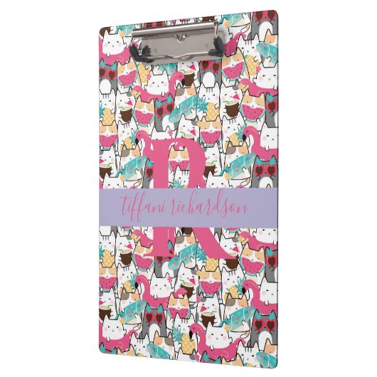 Kawaii Summer Cute Kitty Cats Klembord (Links)