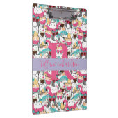Kawaii Summer Cute Kitty Cats Klembord (Rechts)