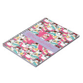 Kawaii Summer Cute Kitty Cats Notitieboek (Linkerzijde)