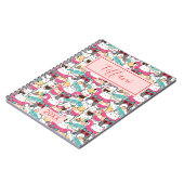 Kawaii Summer Cute Kitty Cats Notitieboek (Linkerzijde)