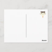 Kawaii Summer Ice Lolly Popsicle Cats Briefkaart (Achterkant)