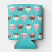 Kawaii Summer Ice Lolly Popsicle Katten Blikjeskoeler (Achterkant)