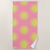 Kawaii Sun Beach Towel Strandlaken (Voorkant)