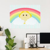 Kawaii Sun Poster (Thuiskantoor)