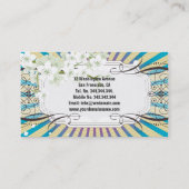 Kawaii Sunburst Visitekaartjes (Achterkant)