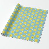 Kawaii Sunny Days Cadeaupapier (Uitgerold)