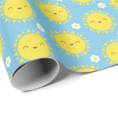Kawaii Sunny Days Cadeaupapier (Rol Hoek)