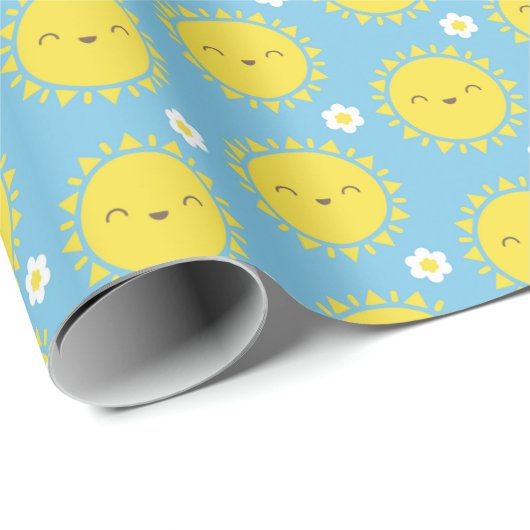 Kawaii Sunny Days Cadeaupapier (Rol Hoek)