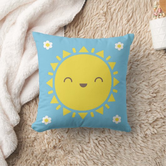 Kawaii Sunny Days Omkeerbaar Kussen (Deken)