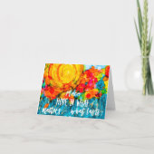 Kawaii Sunrise Hope Lovitude Bedankkaart (Voorkant)