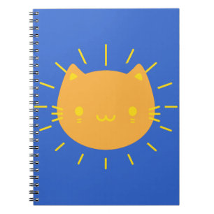 Kawaii Sunshine Cat Notitieboek