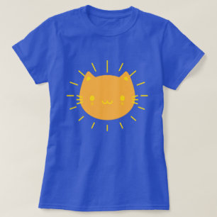 Kawaii Sunshine Cat T-shirt