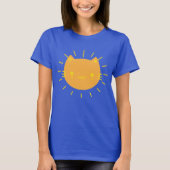 Kawaii Sunshine Cat T-shirt (Voorkant)