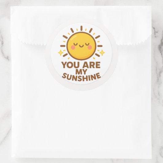 Kawaii Sunshine Sticker (Tas)