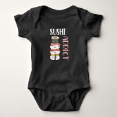 Kawaii Sushi Anime Cute Japans Food Romper (Voorkant)
