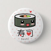 Kawaii Sushi Button (Voorkant)