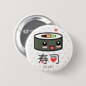 Kawaii Sushi Button (Voorkant /achterkant)