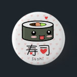 Kawaii Sushi Button<br><div class="desc">sushi</div>