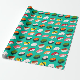 Kawaii Sushi Cadeaupapier