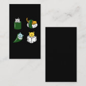 Kawaii Sushi Cat Lover Cat Thames Funny Cat Humor Visitekaartje (Voorkant / Achterkant)