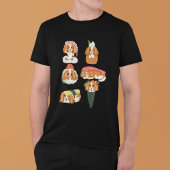 Kawaii Sushi Cavalier King Charles Spaniels T-shirt