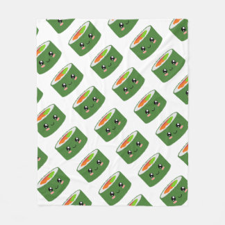 Kawaii Sushi Fleece Deken