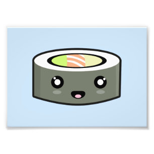 Kawaii Sushi Foto Afdruk