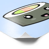 Kawaii Sushi Foto Afdruk (Hoek)