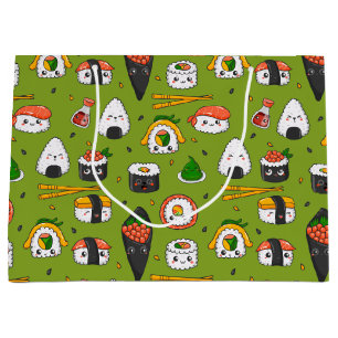 Kawaii Sushi Gift Bag Groot Cadeauzakje