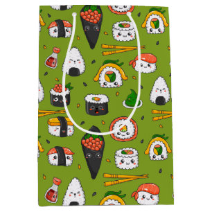 Kawaii Sushi Gift Bag Medium Cadeauzakje