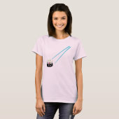 Kawaii sushi itadakimasu T-shirt (Voorkant volledig)
