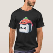 Kawaii sushi karakter - Eten T-shirt (Voorkant)