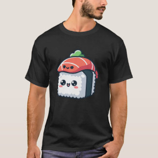 Kawaii sushi karakter - Eten T-shirt