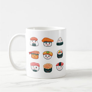 Kawaii sushi  koffiemok
