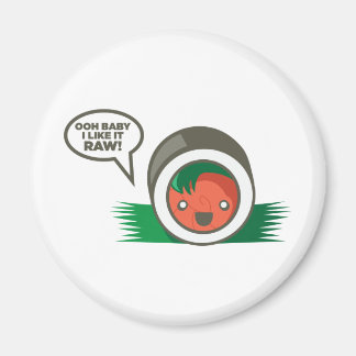 Kawaii Sushi- Ooh Baby ik vind het leuk Raw Magneet