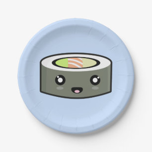 Kawaii Sushi Papieren Bordje