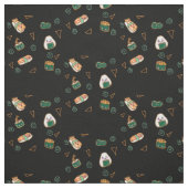 Kawaii Sushi Party Fabric Stof (Swatch)