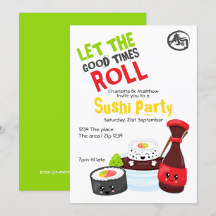Kawaii Sushi party laat de goede tijden doordraaie Kaart