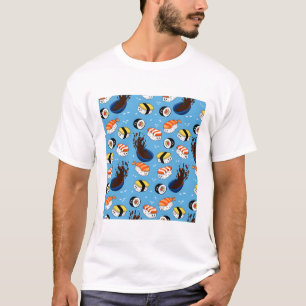 Kawaii Sushi Patroon T-shirt