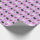 Kawaii Sushi Pattern Cadeaupapier (Hoek)