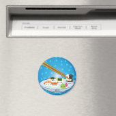 Kawaii Sushi Platter Magneet (Insitu (Vaatwasser))