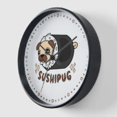 Kawaii Sushi Pug Mashup Grappige Hondenliefhebber  (Hoek)